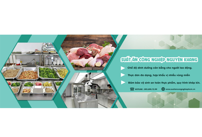 Dịch vụ nấu ăn công nghiệp của Nguyên Khang Food